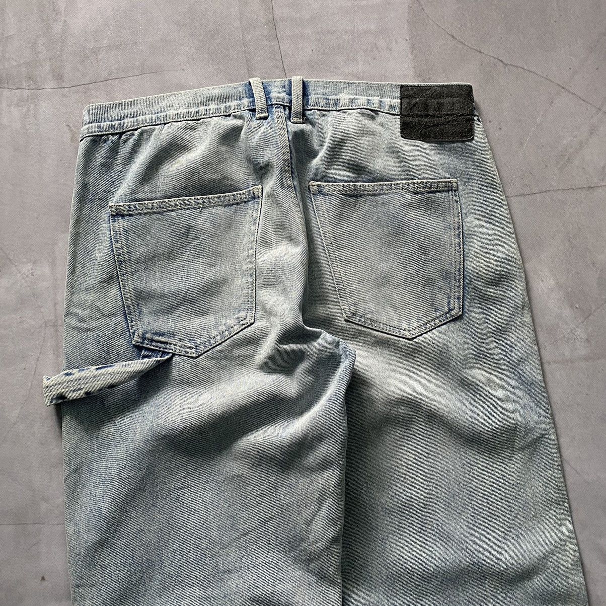 Beauty Beast × Japanese Brand × Jean Double Knee Carpenter Vintage Wash Jeans Pants Y2K Size US 33 - 6 Thumbnail