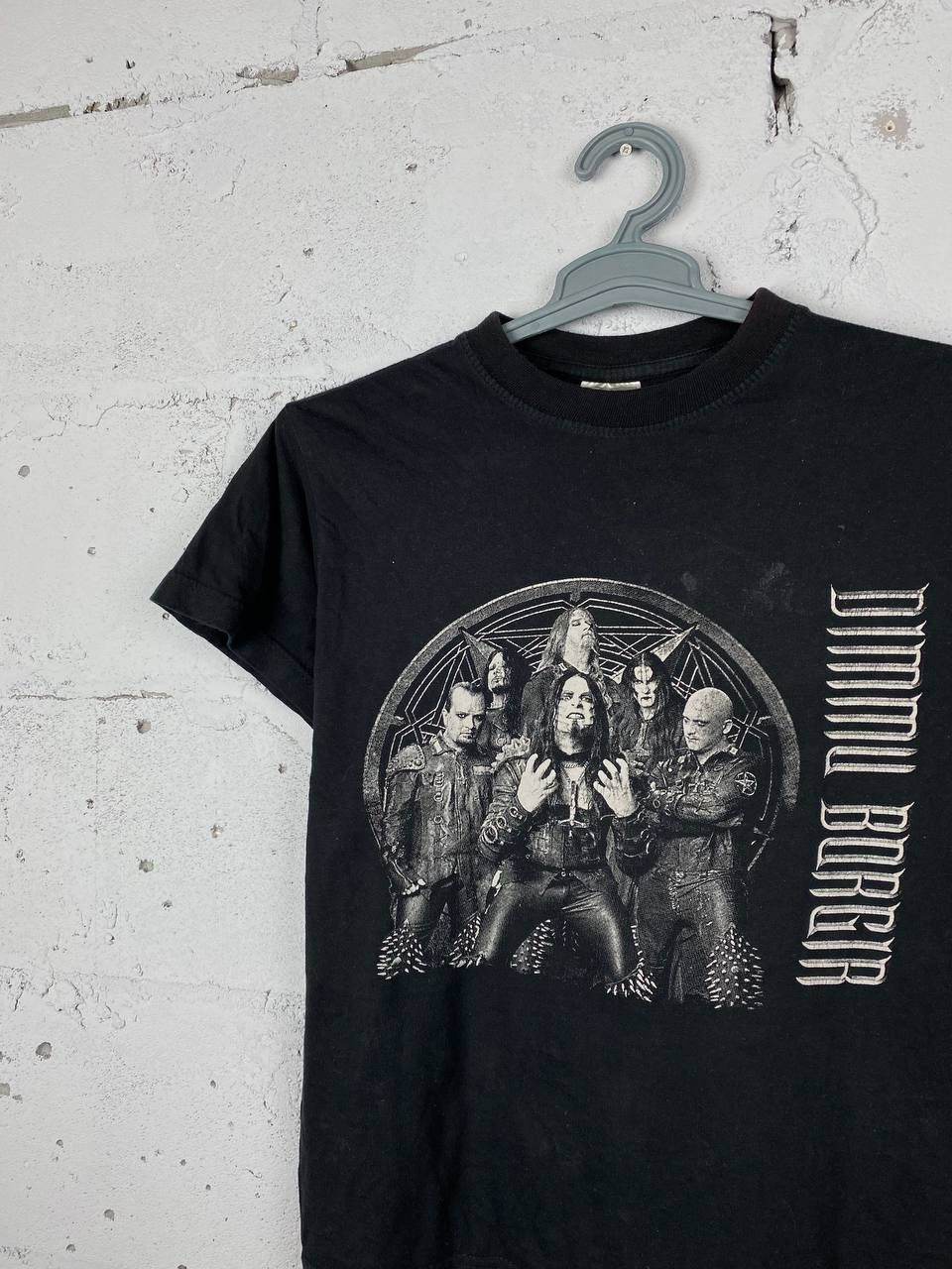 Band Tees × Vintage Dimmu Borgir Vintage Black Metal Band T Shirt Rare 90s Size US M / EU 48-50 / 2 - 2 Thumbnail