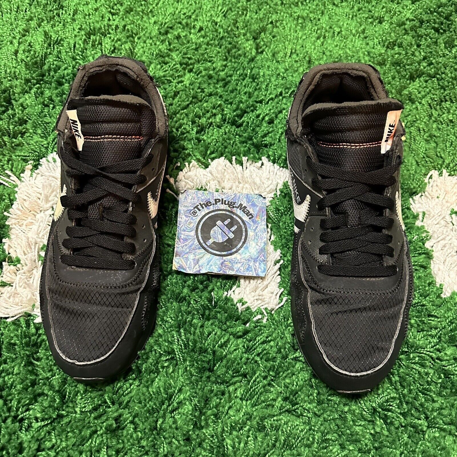 Nike × Off-White Nike Air Max 90 x OFF-WHITE Black 2019 Size US 10 / EU 43 - 3 Thumbnail