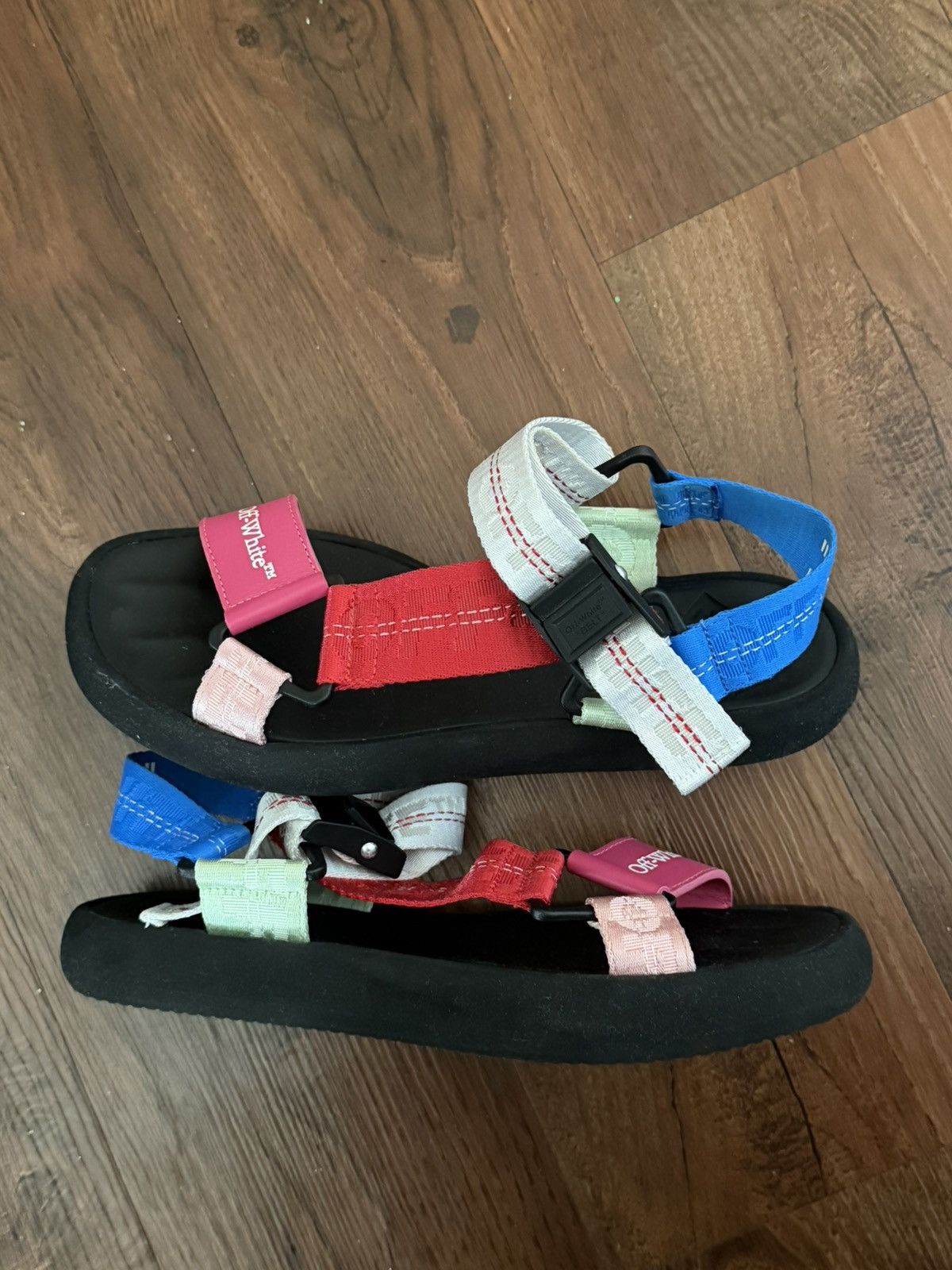 Off-White OFF-WHITE TREK FLATFORM SANDALS Size US 9 / IT 39 - 3 Thumbnail