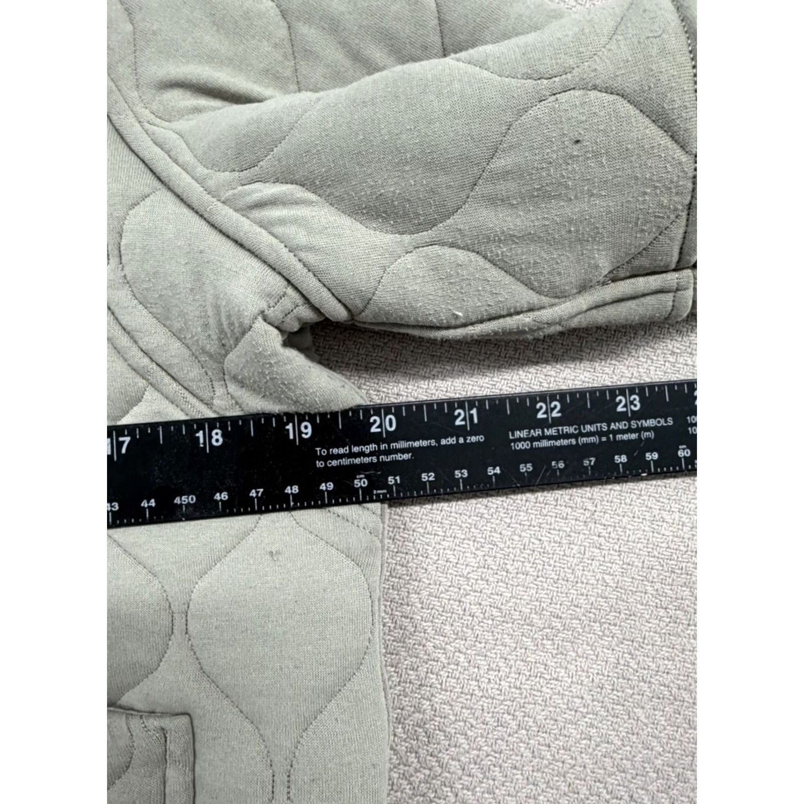 Lululemon Lululemon Scuba Oversized Quilted Half Zip Sweatshirt Womens Sz XS/S Riverstone Gray Size S / US 4 / IT 40 - 4 Thumbnail