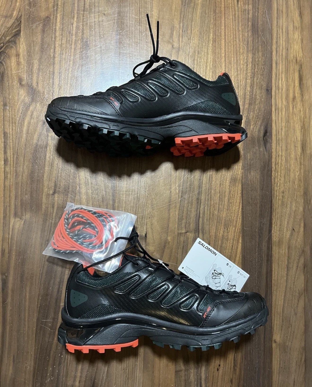 Kith × Salomon Kith for Salomon Kithmas XT-4K BLACK SCARAB FIERY RED Sz 11 Size US 11 / EU 44 - 4 Thumbnail