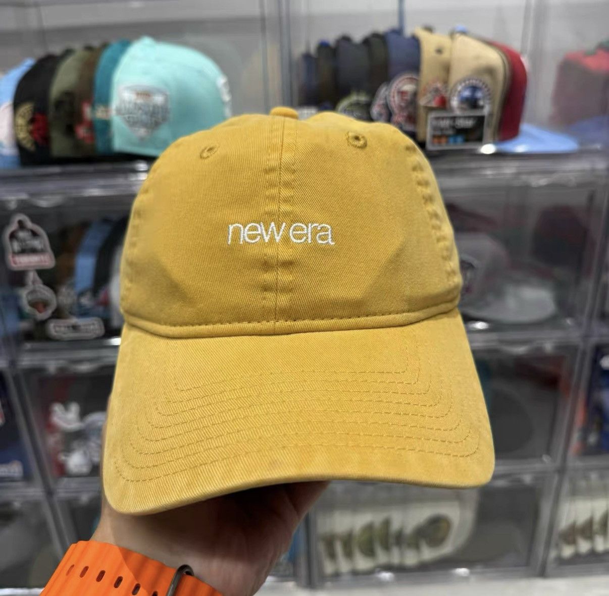 New Era New Era Classic Logo Curved Brim Baseball Cap J32 Size ONE SIZE - 1 Thumbnail