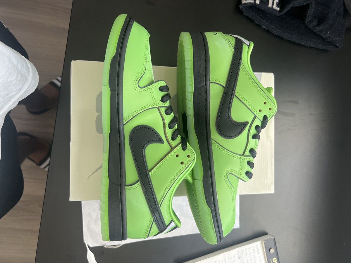 image of Nike Sb Dunk Low Buttercups Shoes in Green, Men's (Size 9)