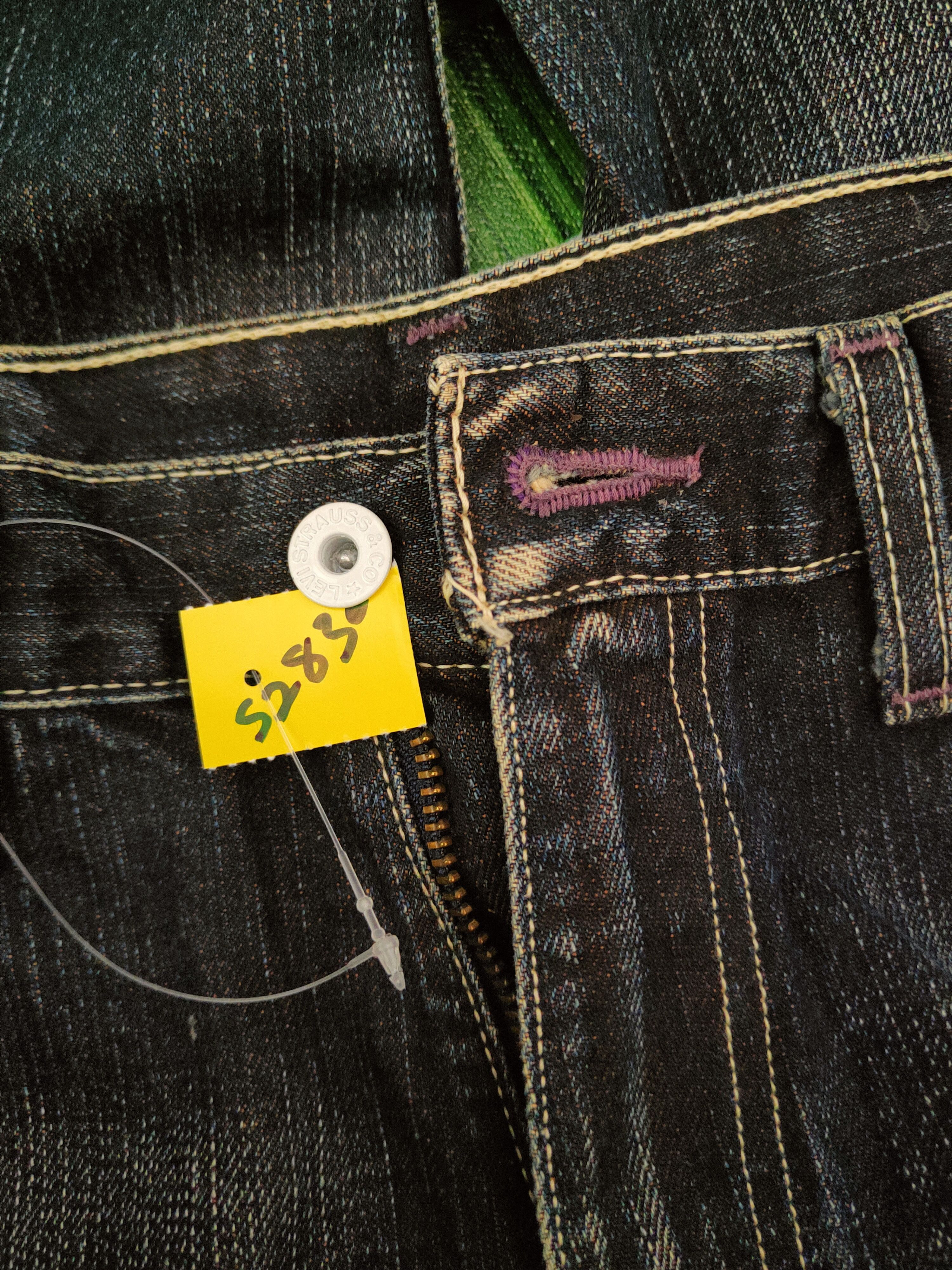 Levi's Levi's Black Distressed faded denim Jeans #S2830 Size US 29 - 18 Thumbnail