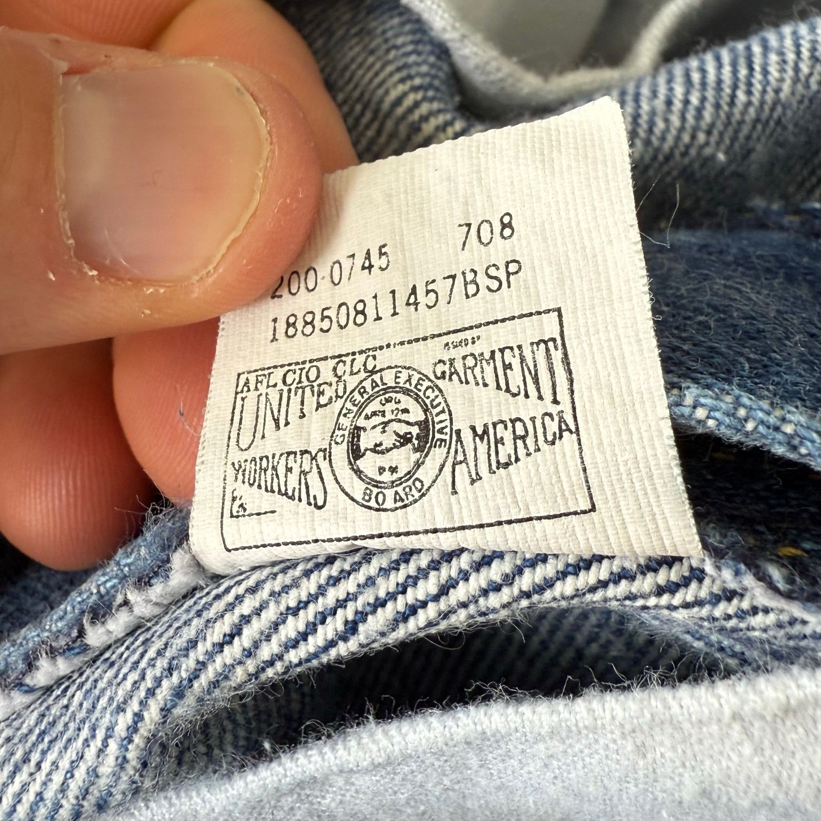 Lee Vintage 70’s Lee Riders Jeans Talon 42 Zip Made In USA Size US 28 / EU 44 - 7 Thumbnail