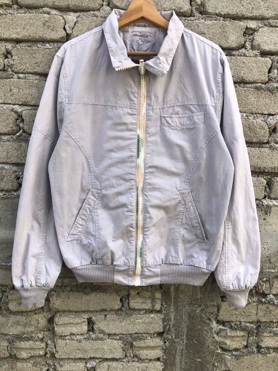 Designer Rare💥Liquid Essenza Zipper Jacket Made in Italy Size US L / EU 52-54 / 3 - 2 Thumbnail