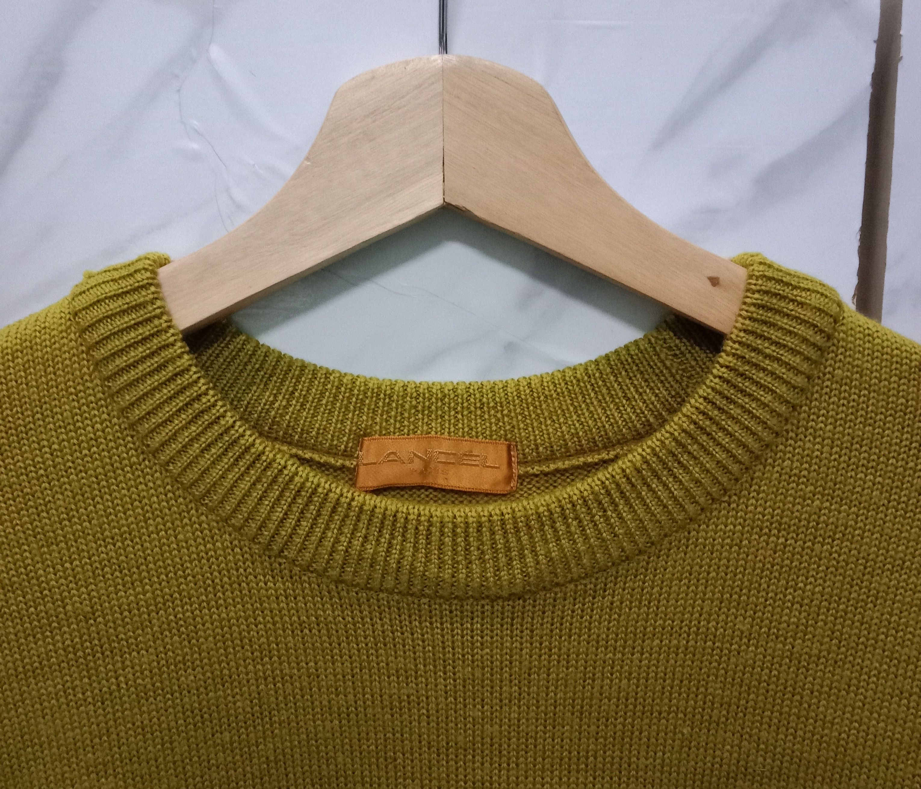 Lancel Vintage LANCEL Paris Knitwear Sweatshirt Size US L / EU 52-54 / 3 - 8 Thumbnail