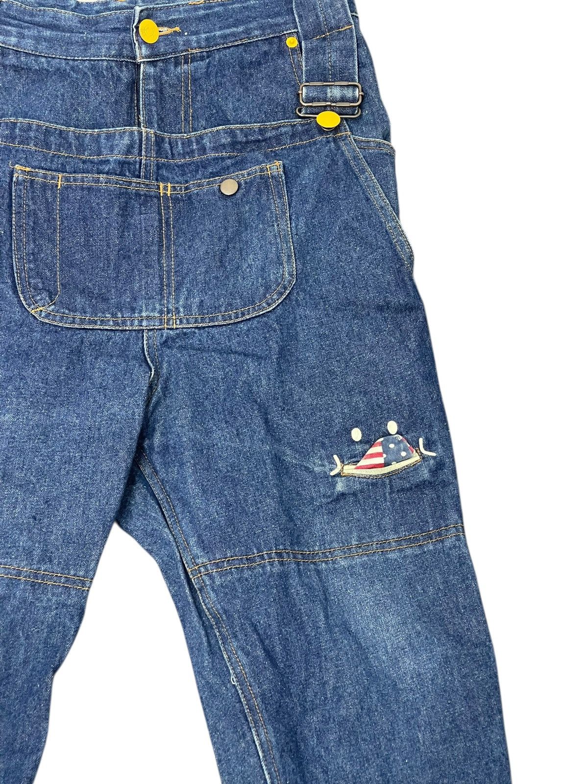 Japanese Brand Carpenter Cropped Up Smile margiela erd cdg kapital 4🟦1 Size US 31 - 10 Thumbnail