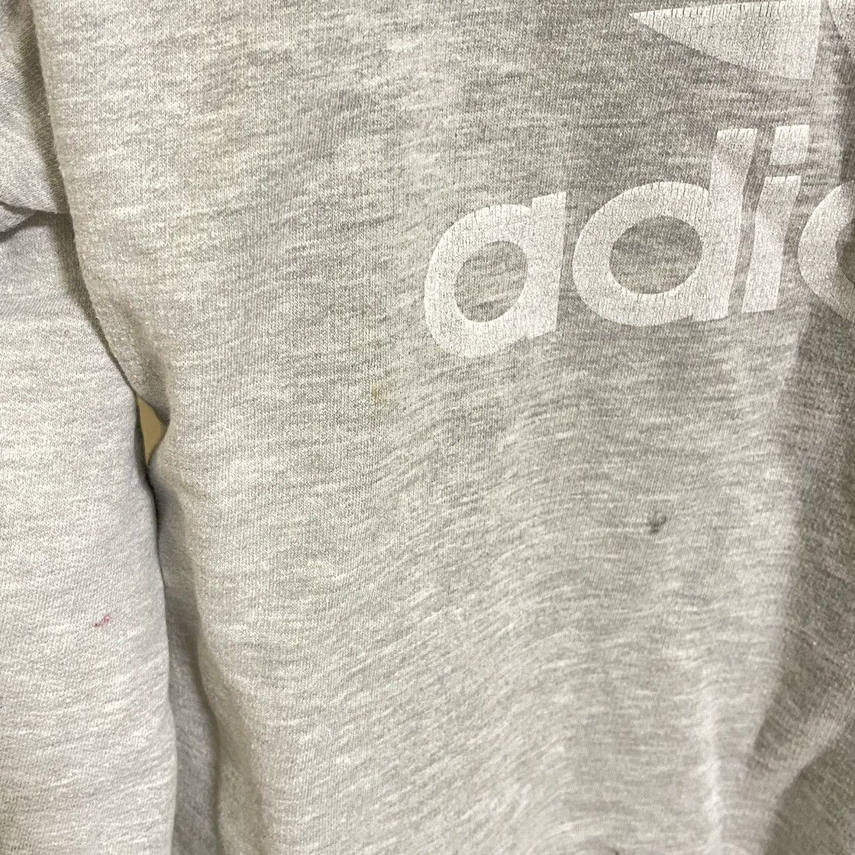 Adidas Adidas Originals Women Size Small Gray Crew Neck Sweatshirt Size S / US 4 / IT 40 - 3 Thumbnail