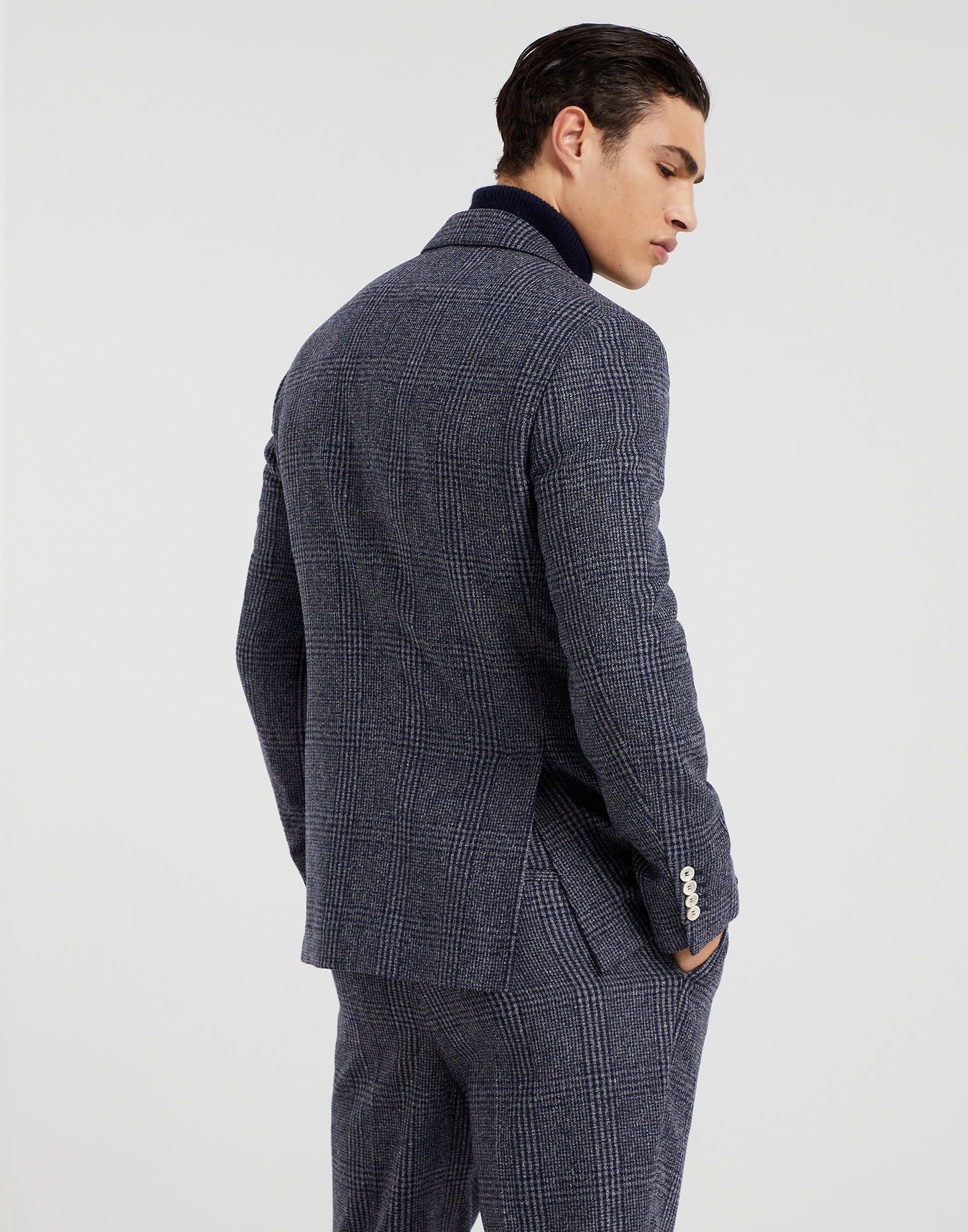 Brunello Cucinelli Jacket in Dark Blue Size US S / EU 44-46 / 1 - 5 Thumbnail