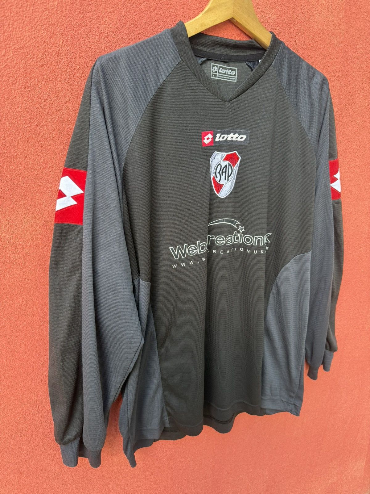 Lotto Sport River Plate FC Goalkeeper x Number 1 Size US L / EU 52-54 / 3 - 5 Thumbnail