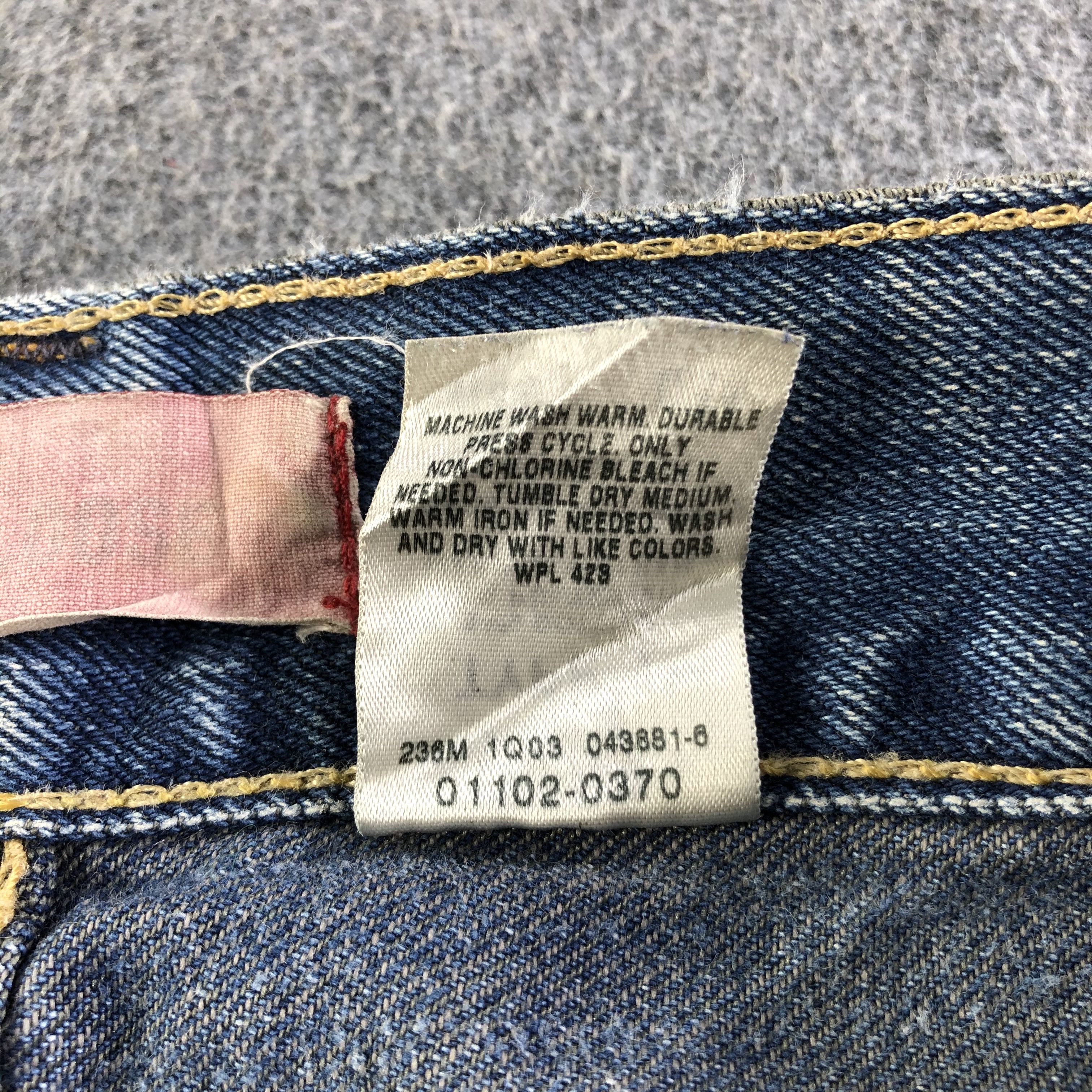 Levi's Vintage Distressed Levis Jeans-J4370 Size US 34 / EU 50 - 11 Thumbnail