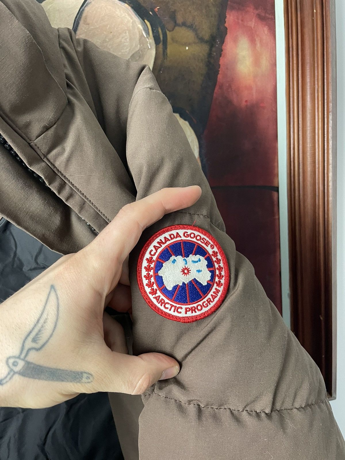 Canada Goose Canada Goose brown winter jacket rare streetwear down puffer Size L / US 10 / IT 46 - 5 Thumbnail