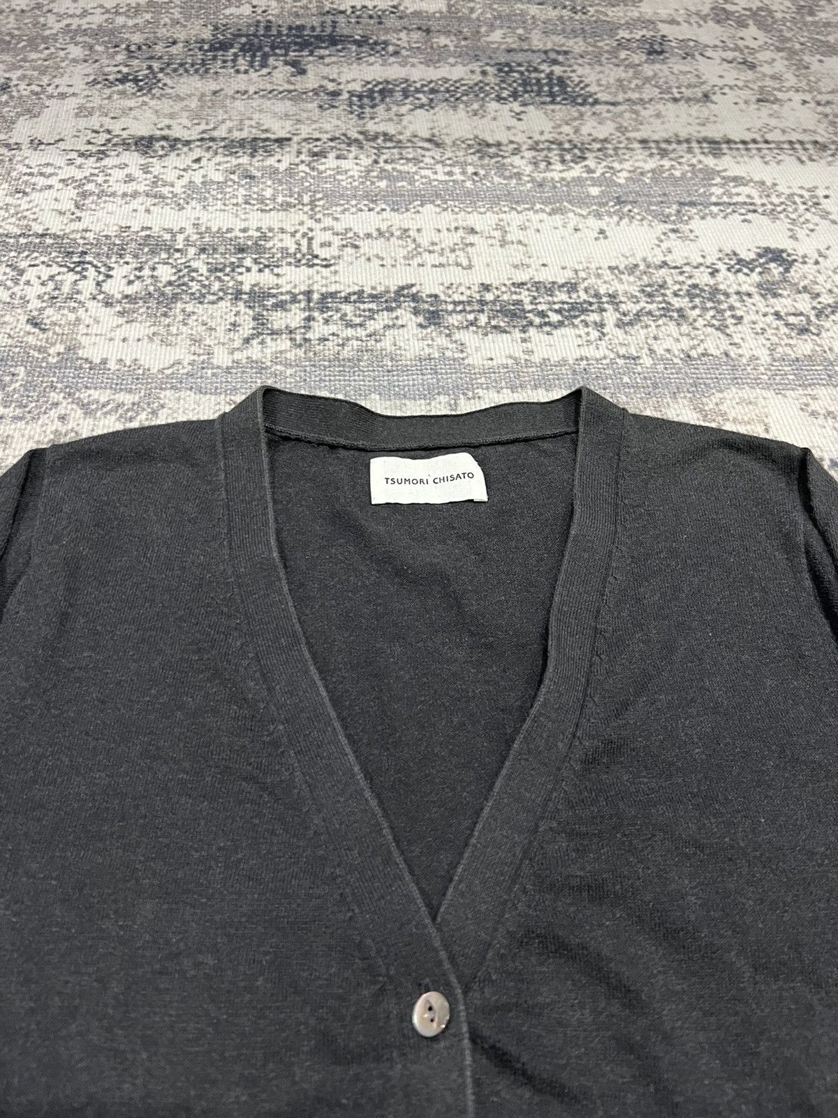 Tsumori Chisato Tsumori Chisato Dark Grey Cardigan Size US M / EU 48-50 / 2 - 2 Thumbnail