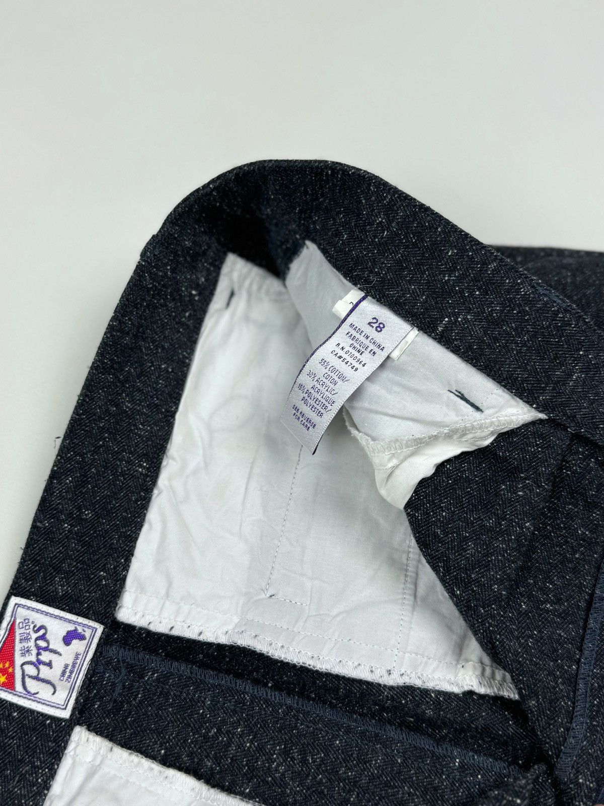 Prps PRPS Dropped Crotch Blue Pants Size US 28 / EU 44 - 7 Thumbnail