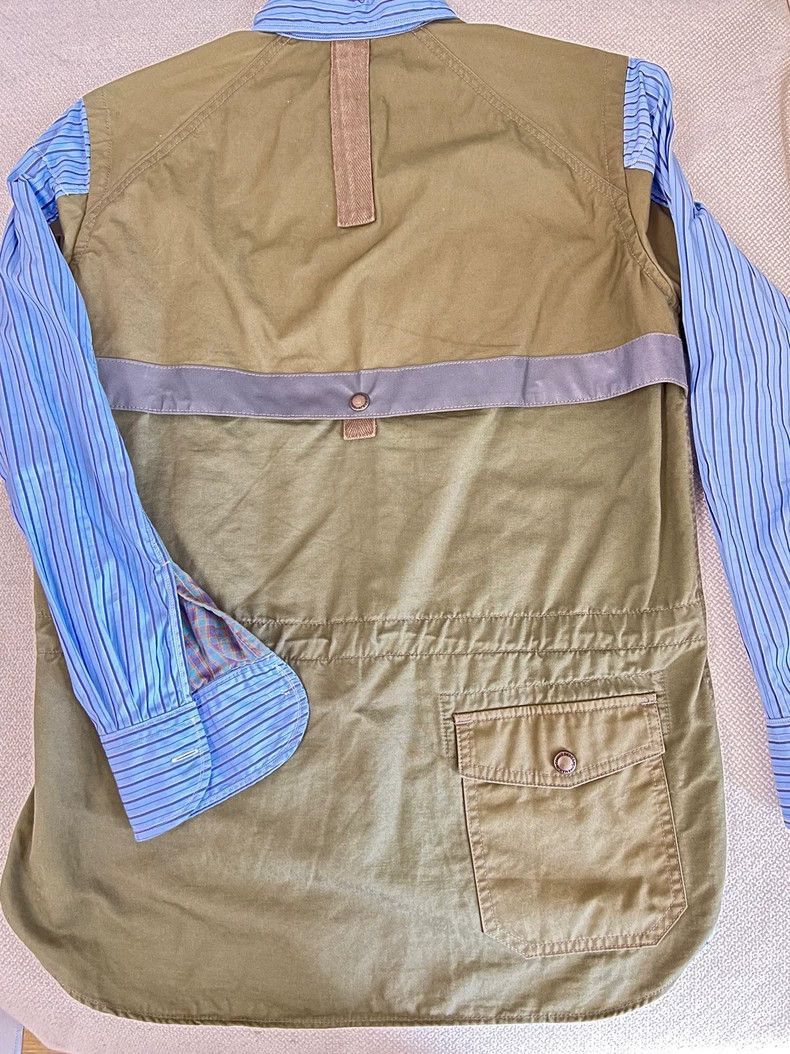 Junya Watanabe Junya Watanabe Man Striped Shirt Size US XS / EU 42 / 0 - 1 Thumbnail