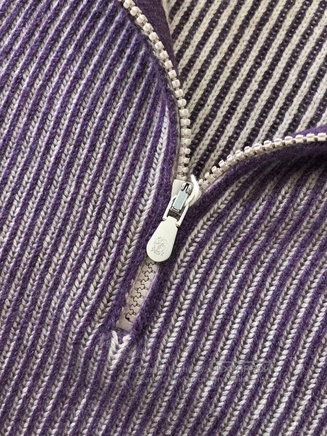 Brunello Cucinelli Brunello Cucinelli Purple Cashmere Sweater. Size US M / EU 48-50 / 2 - 7 Thumbnail
