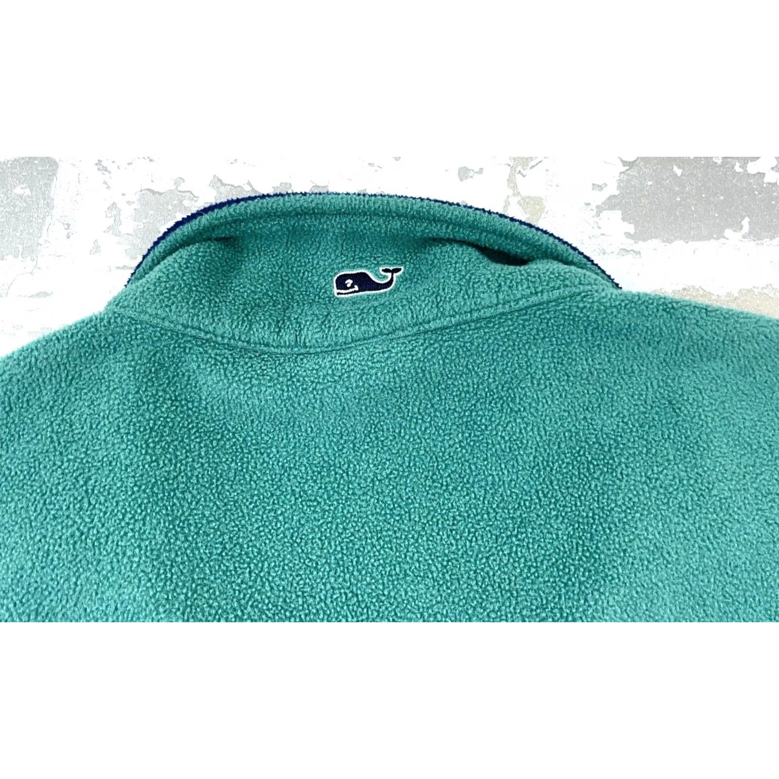 Vineyard Vines Vineyard Vines Fleece Pullover Sweatshirt Men Large Green Blue Size US L / EU 52-54 / 3 - 7 Thumbnail