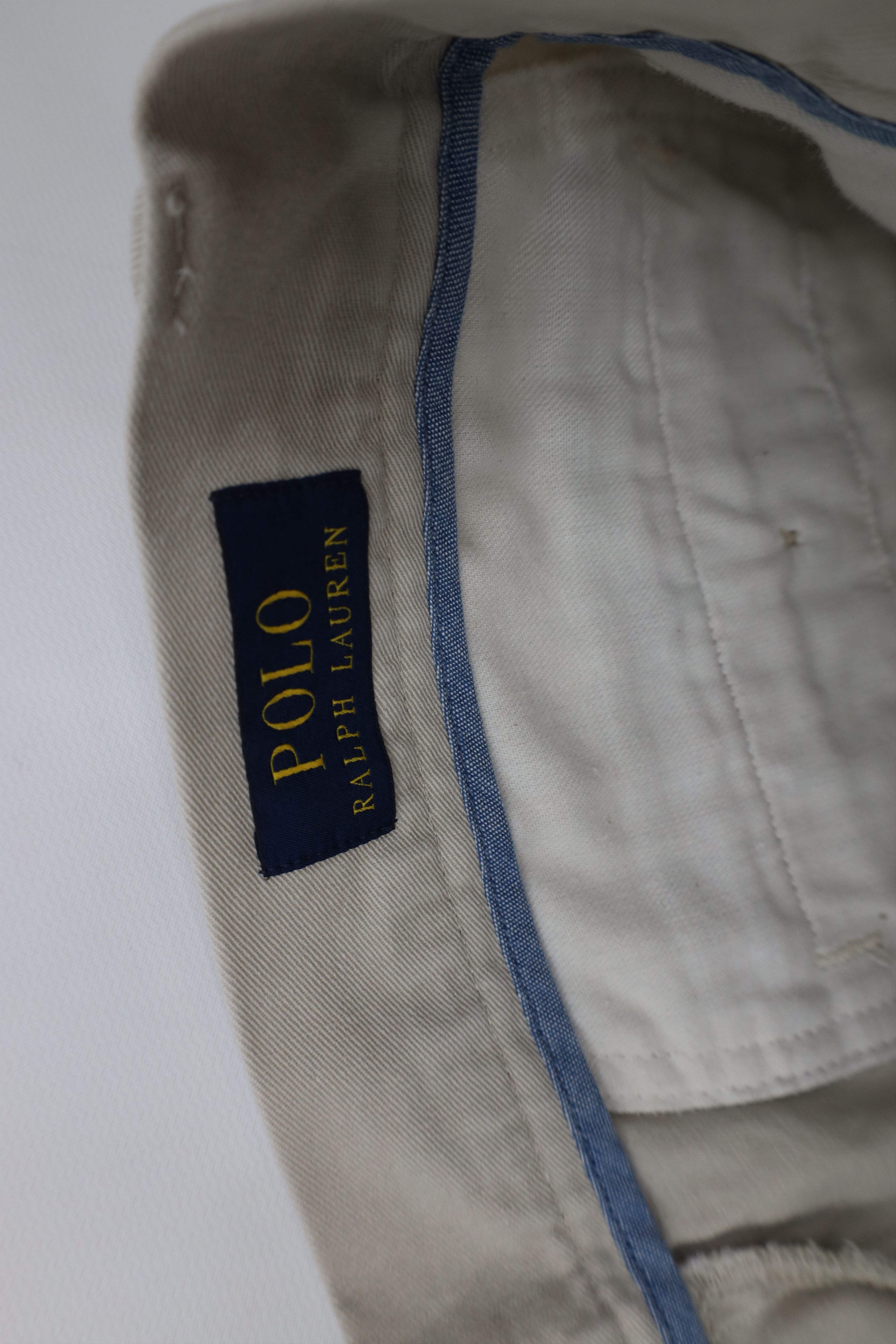 Polo Ralph Lauren Vintage Ralph Lauren Fit Above Knee Chino Shorts Beige Size US 30 / EU 46 - 9 Thumbnail