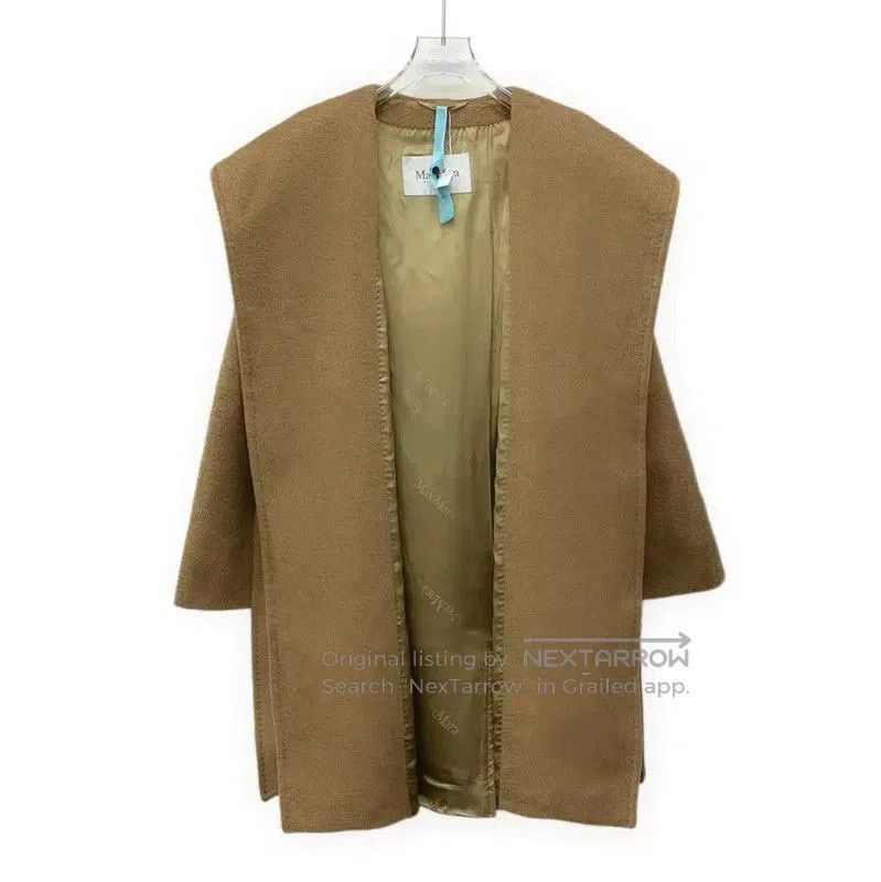 Max Mara MaxMara Camel Women's Coat - Size S . Size S / US 4 / IT 40 - 1 Thumbnail