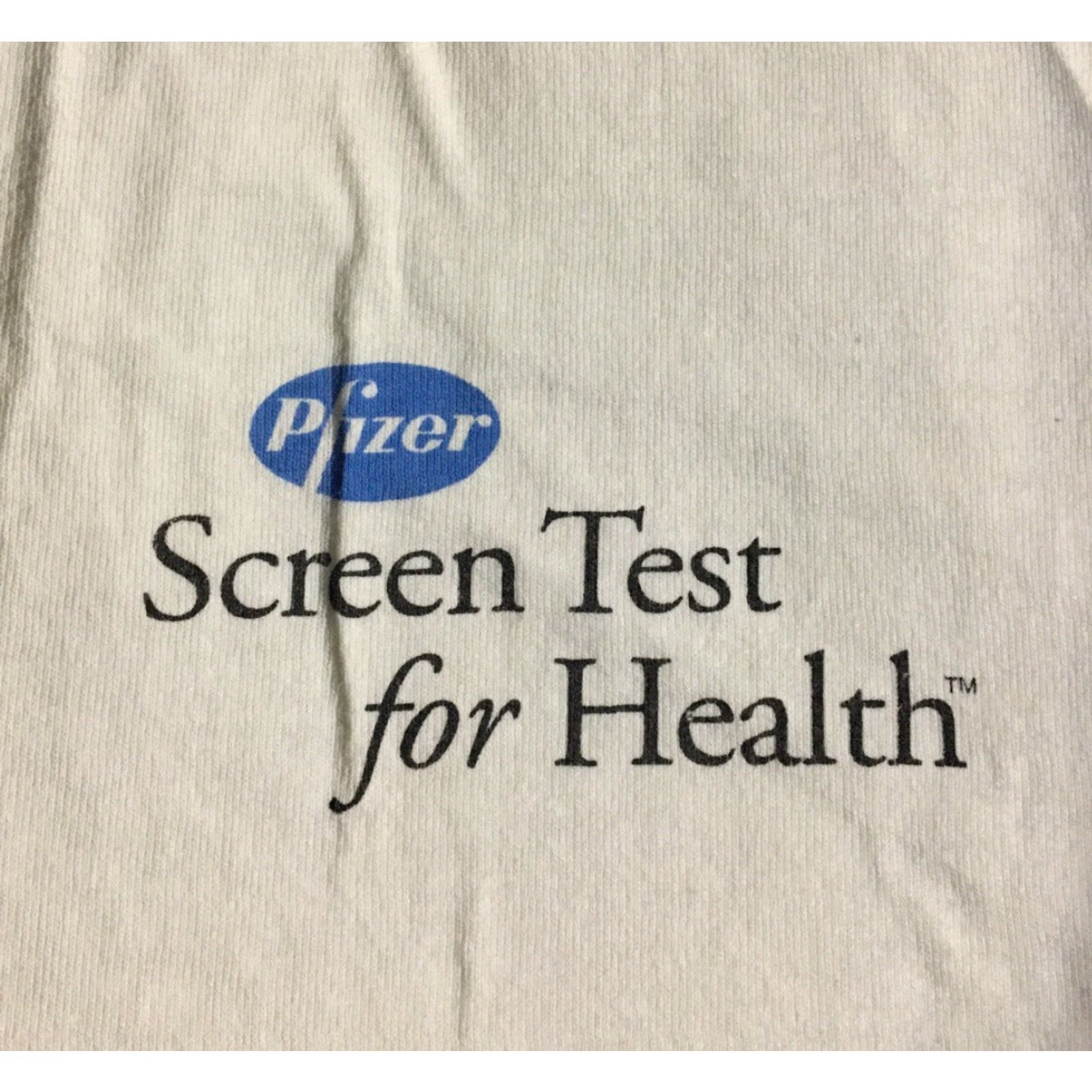 Vintage **VINTAGE 90s Pfizer Screen Test WHITE Faded Shirt XL** User: Vintage 90s Pfizer Screen Test WHITE Faded Shirt XL Size US XL / EU 56 / 4 - 2 Thumbnail