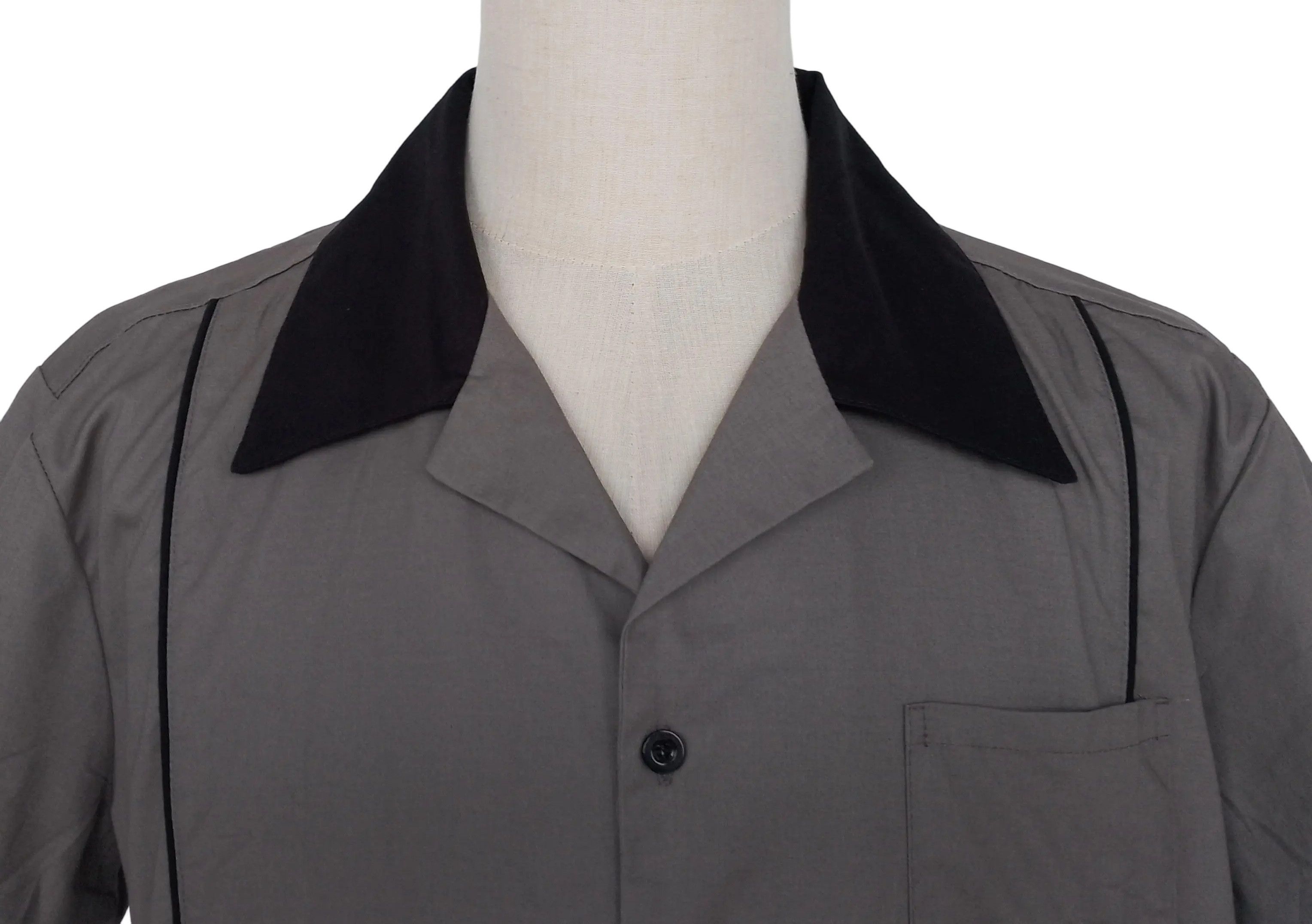 Other Gray-Vintage Style Design Shirts For Men Size US XXL / EU 58 / 5 - 5 Thumbnail