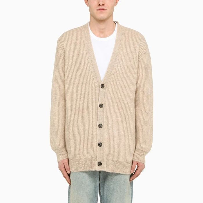 image of Maison Margiela O1W1Db10324 Cardigans In Beige, Women's (Size Large)