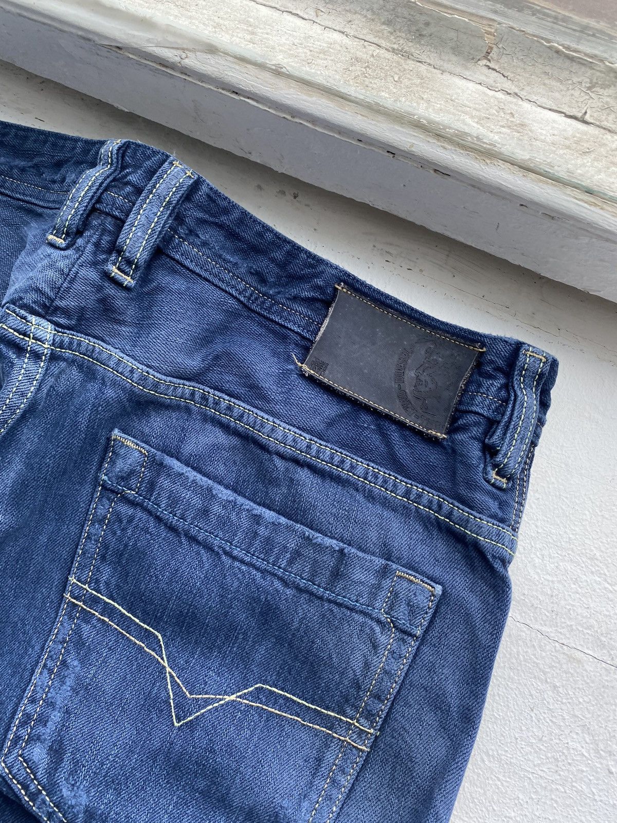 Diesel 🔥OPIUM PUNK DIESEL BAGGY FLARED SUN FADED DISTRESSED JEANS Size US 34 / EU 50 - 11 Thumbnail