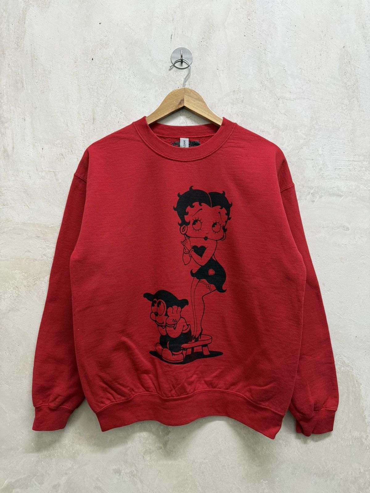 Vintage Betty Boop and Bimbo Crewneck Size US M / EU 48-50 / 2 - 1 Thumbnail