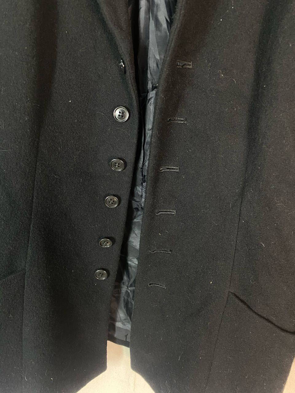Japanese Brand × Yohji Yamamoto Unisex🔥Ined button up wool jacket by yohji Yamamoto Size US S / EU 44-46 / 1 - 6 Thumbnail