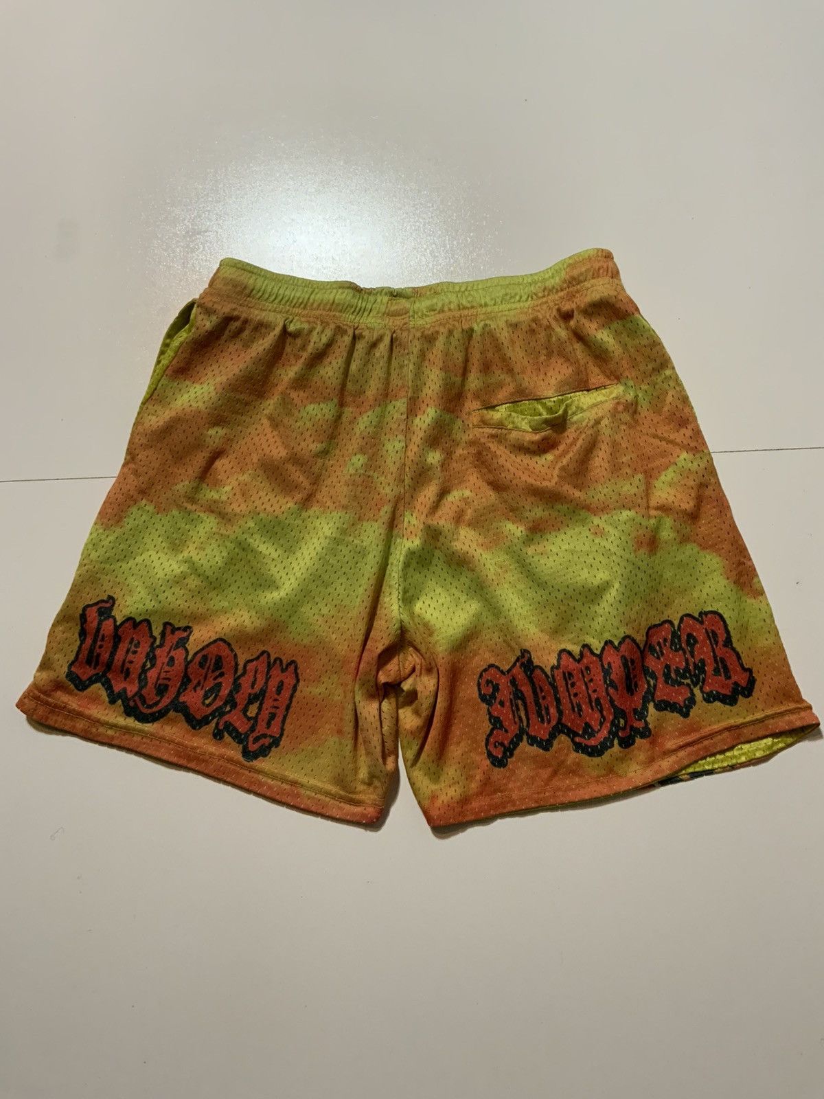 Market $129 Chinatown Market Unholy Jumper Flames 6.5 Inseam Shorts Size US 32 / EU 48 - 6 Thumbnail