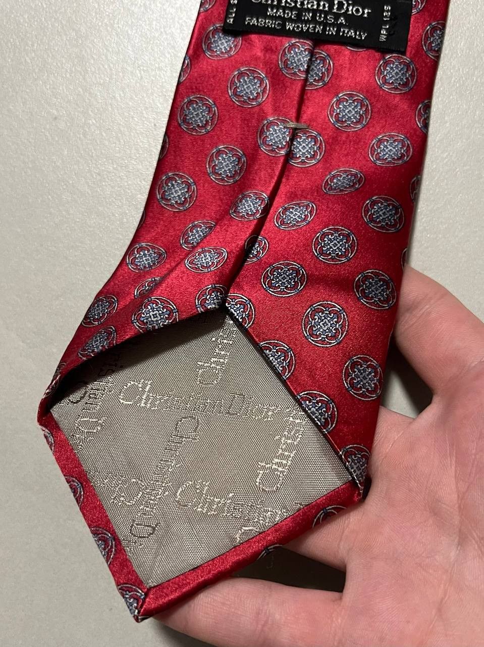 Christian Dior Monsieur Rare Vintage Christian Dior Tie Size ONE SIZE - 5 Thumbnail