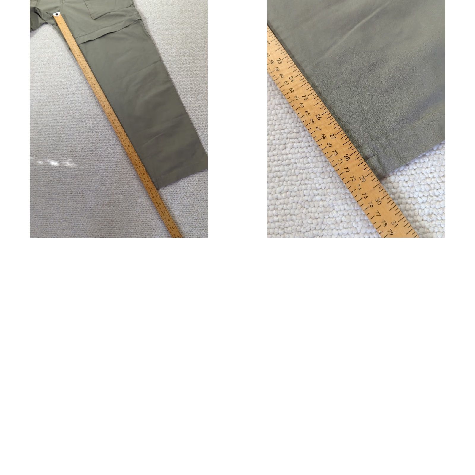 Vintage Cabela's Outdoors Pants Cargo Straight 32 Regular Brown 100% Cotton Canvas Zipper Button Pockets Outdoor Hiking Camping Mens Size US 32 / EU 48 - 9 Thumbnail