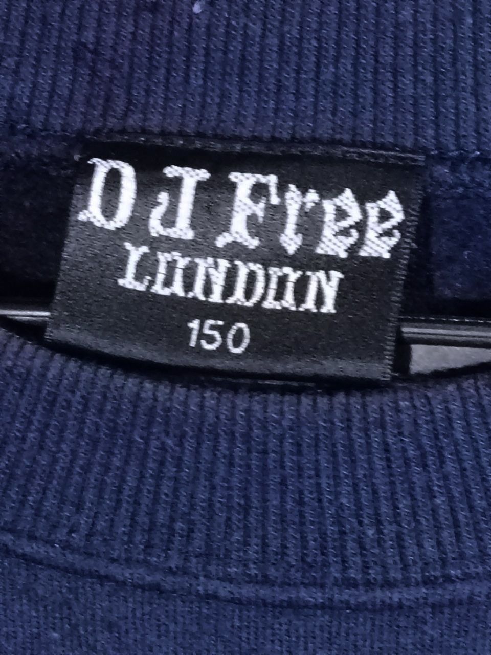 Japanese Brand RARE DJ FREE Japanese Archive Tribal Dragon Crewneck - Navy Size US XS / EU 42 / 0 - 7 Thumbnail