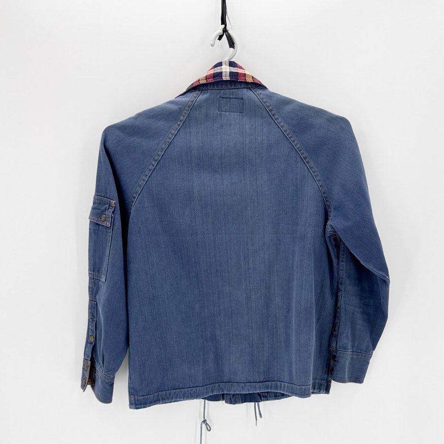 Other Vintage 80’s Valley Co Two Pocket Denim Button Up Jacket M Size M / US 6-8 / IT 42-44 - 2 Thumbnail
