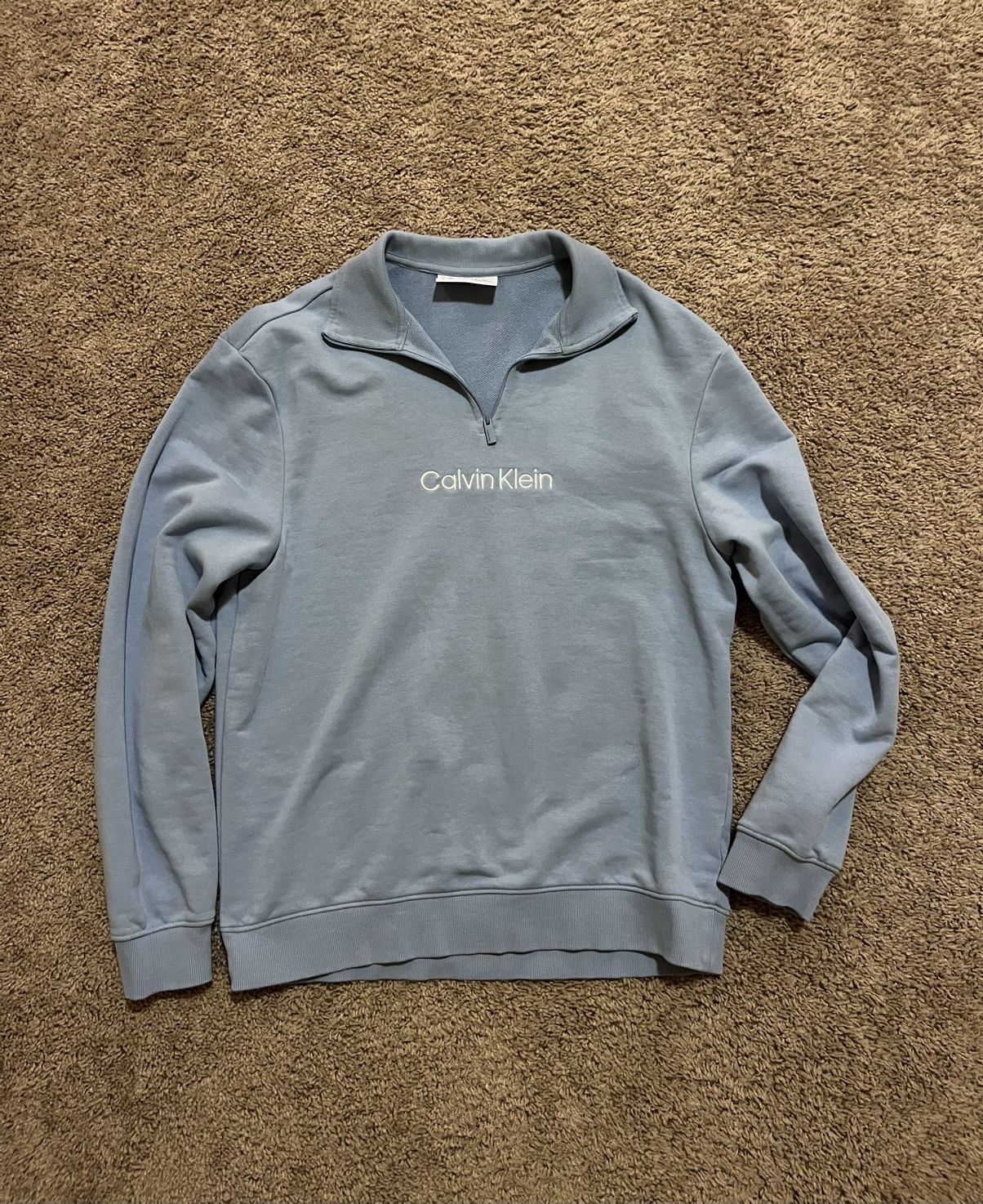 Calvin Klein Embroidered Calvin Klein Quarter Zip Size US M / EU 48-50 / 2 - 1 Thumbnail