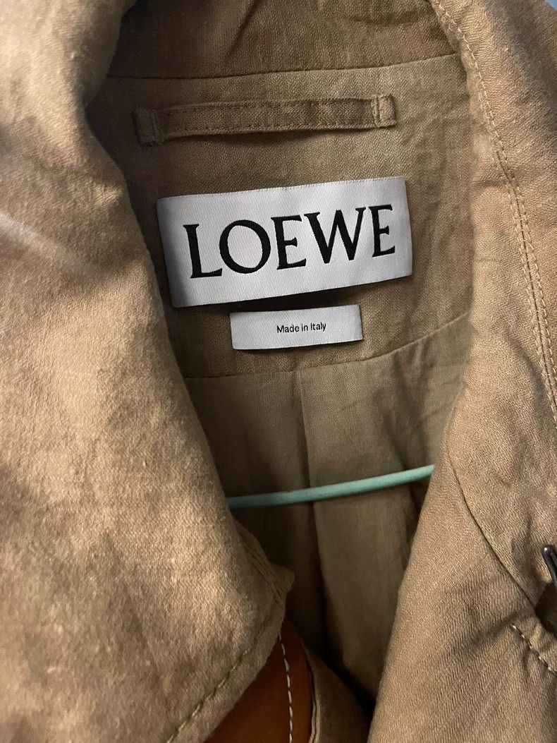 Loewe Loewe Classic leather trench coat Size XL / US 12-14 / IT 48-50 - 2 Thumbnail