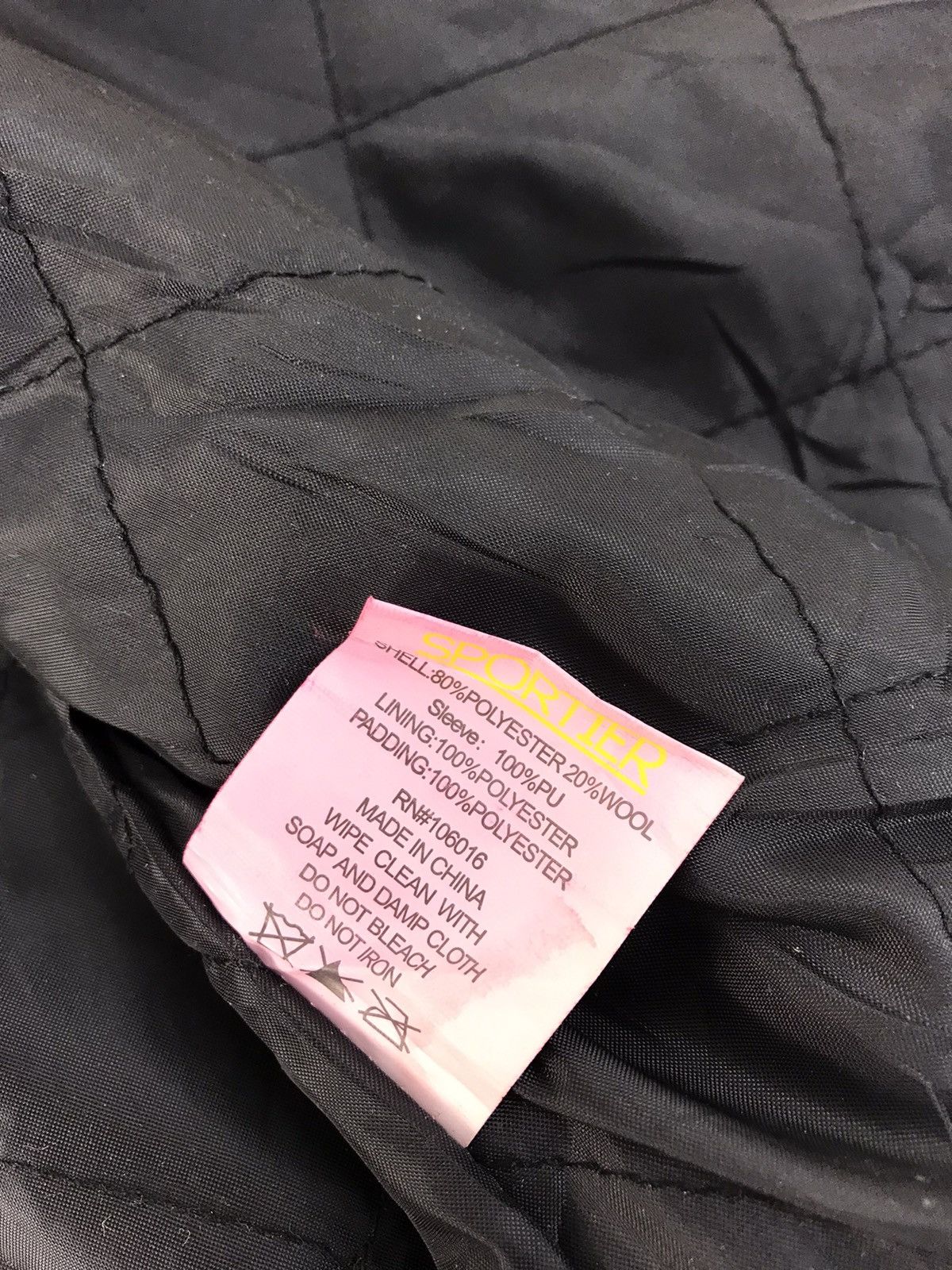 Japanese Brand 90s Sportier Dare To Be Different Jacket Leather Sleeve Size US M / EU 48-50 / 2 - 9 Thumbnail