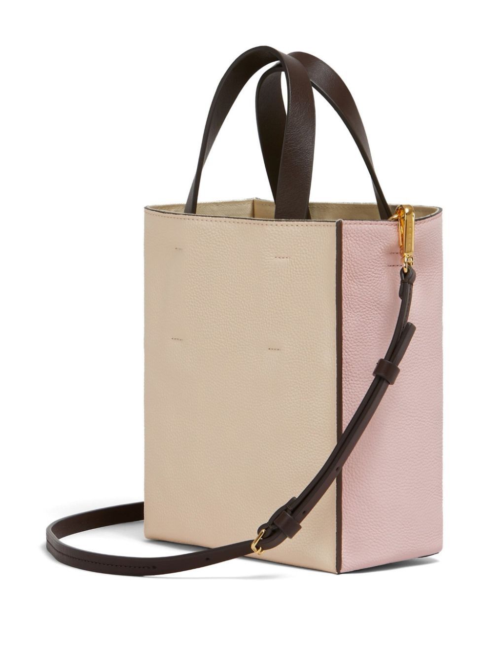 Marni o1w1db11125 Size :OS /Mini Museo Tote Bag in Light Pink Size ONE SIZE - 3 Thumbnail