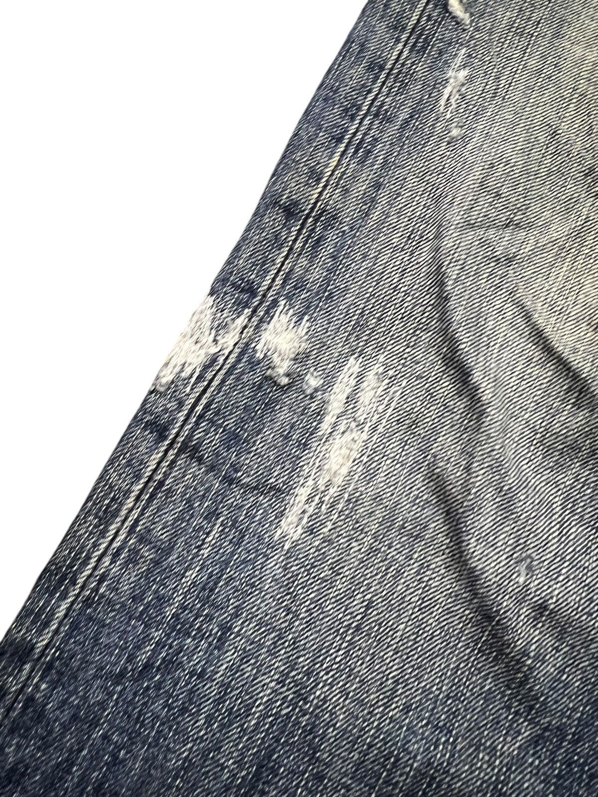 Levi's 💥Baggy💥Vintage Levi’s 510 Redlook Distressed Mud Wash Jean Size US 31 - 7 Thumbnail