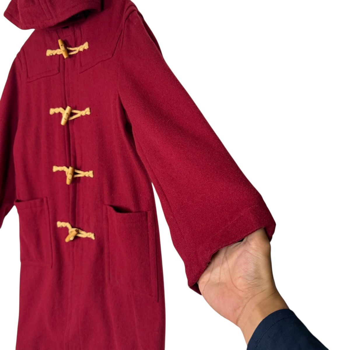 Spinash Spinash Duffle Red Coat Size US M / EU 48-50 / 2 - 10 Thumbnail
