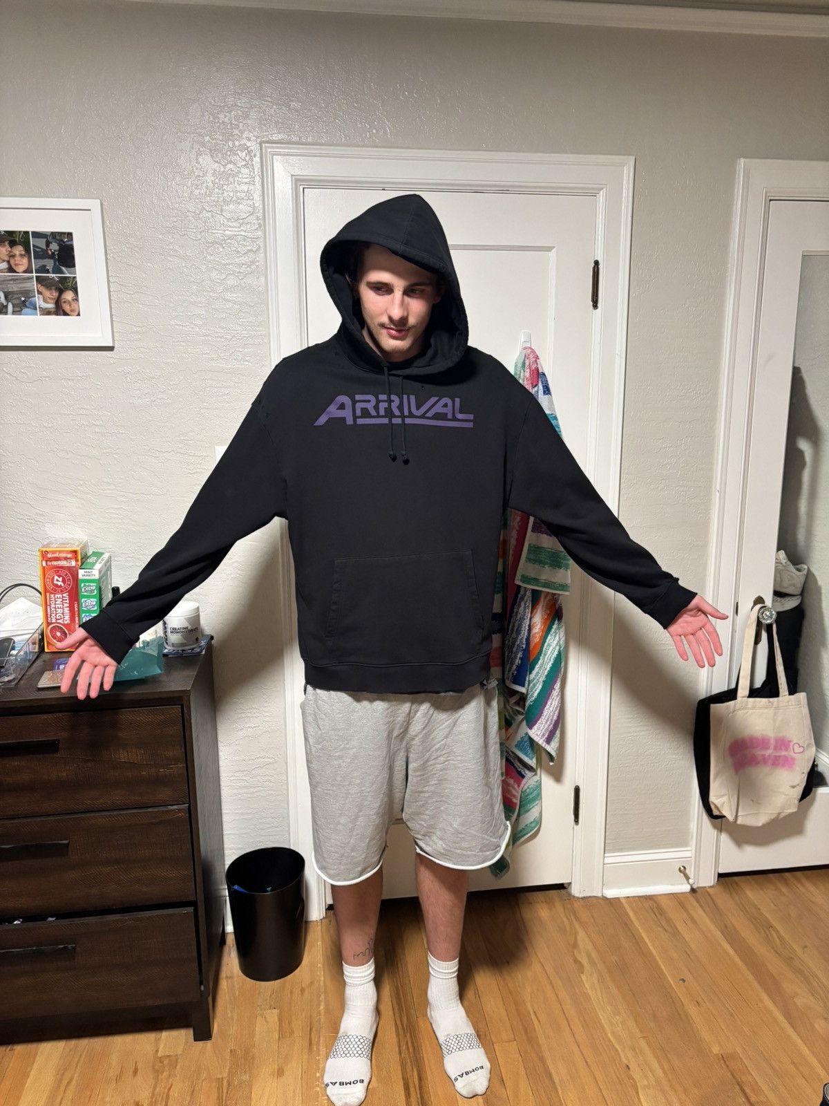 Raf Simons RAF SIMONS ARRIVAL HOODIE Size US XL / EU 56 / 4 - 8 Thumbnail