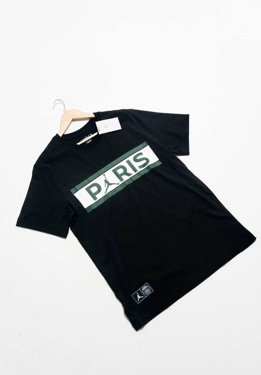 Jordan Brand Nike Jordan PSG Paris Saint Germain Wordmark Tee Size US L / EU 52-54 / 3 - 1 Thumbnail