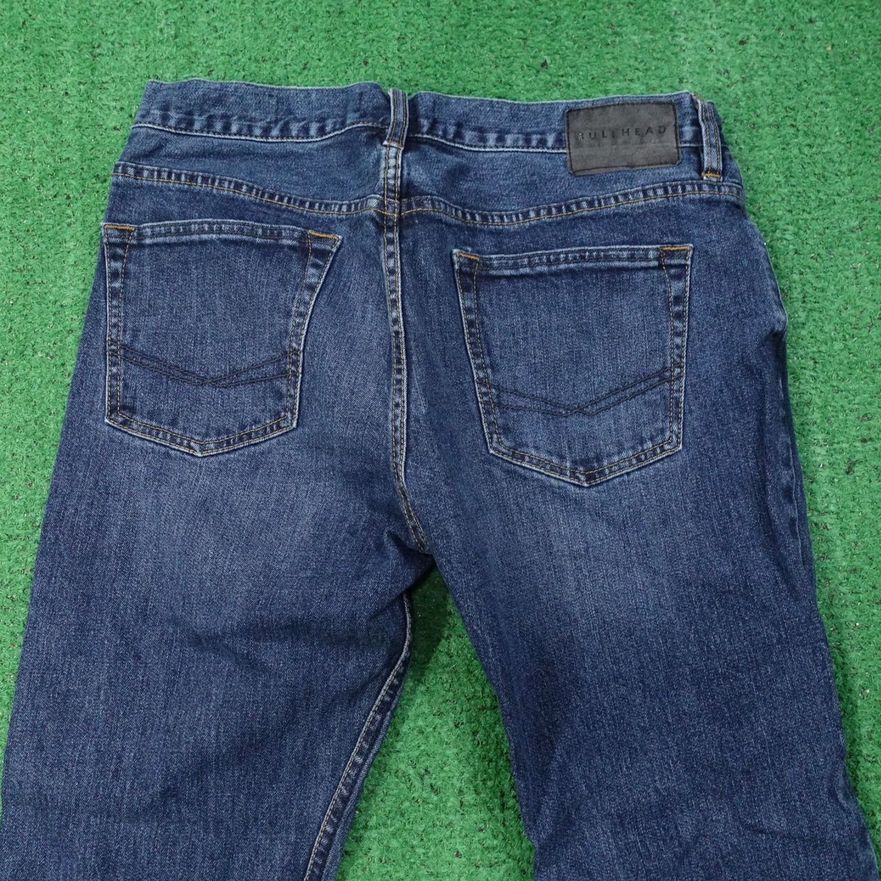 CO Bullhead Denim Co Jeans Mens 32x32 Blue Skinny Fit Stretch Denim Pants Size US 32 / EU 48 - 5 Thumbnail