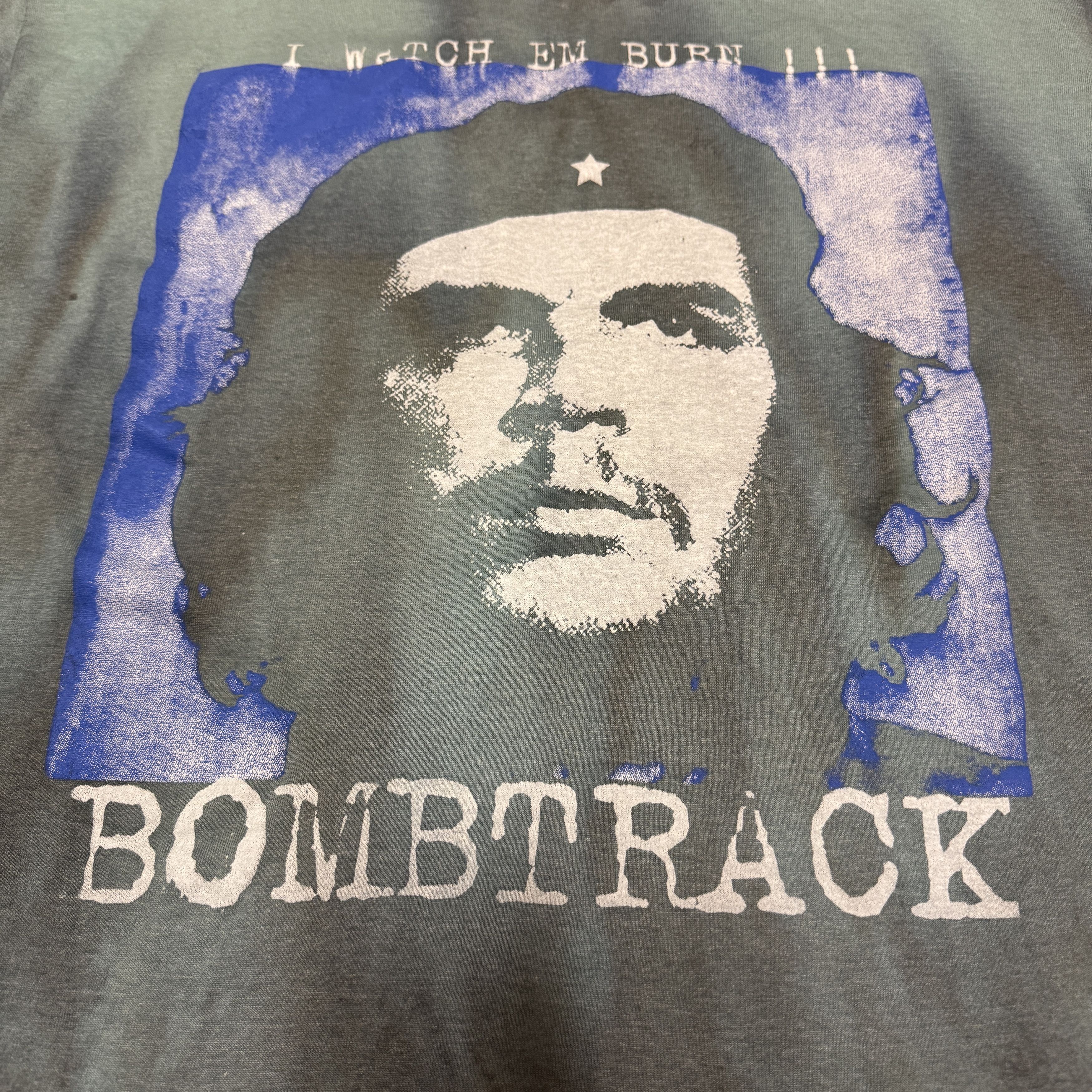 Band Tees Vintage 90s Rage Against The Machine "Bombtrack" Tee shirt Size US XL / EU 56 / 4 - 6 Thumbnail