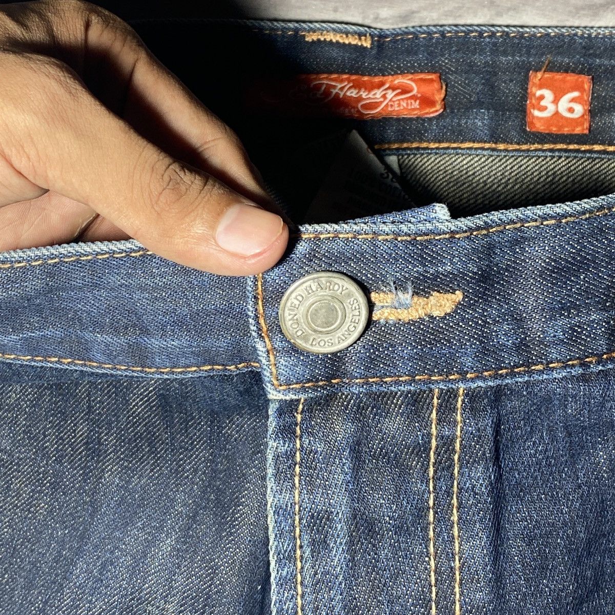 Ed Hardy Y2K ED HARDY JORTS 😍⭐️ Size US 36 / EU 52 - 7 Thumbnail