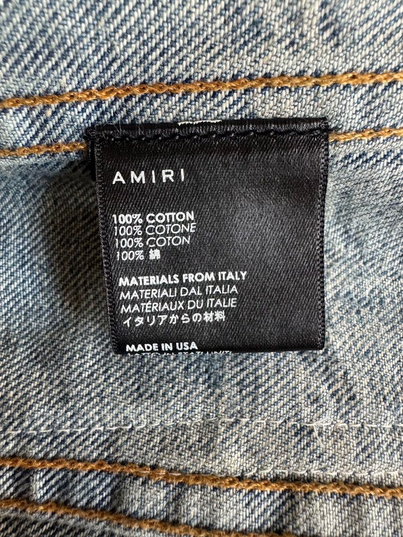 Amiri Amiri court denim jacket Size US L / EU 52-54 / 3 - 5 Thumbnail