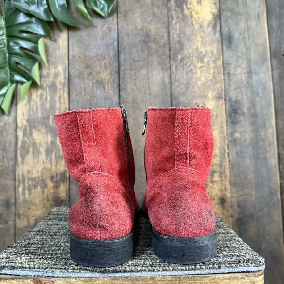 GOSTAR DE FUGA Vintage Gostar De Fuga Punk Red Boots Size US 8.5 / EU 41-42 - 4 Thumbnail