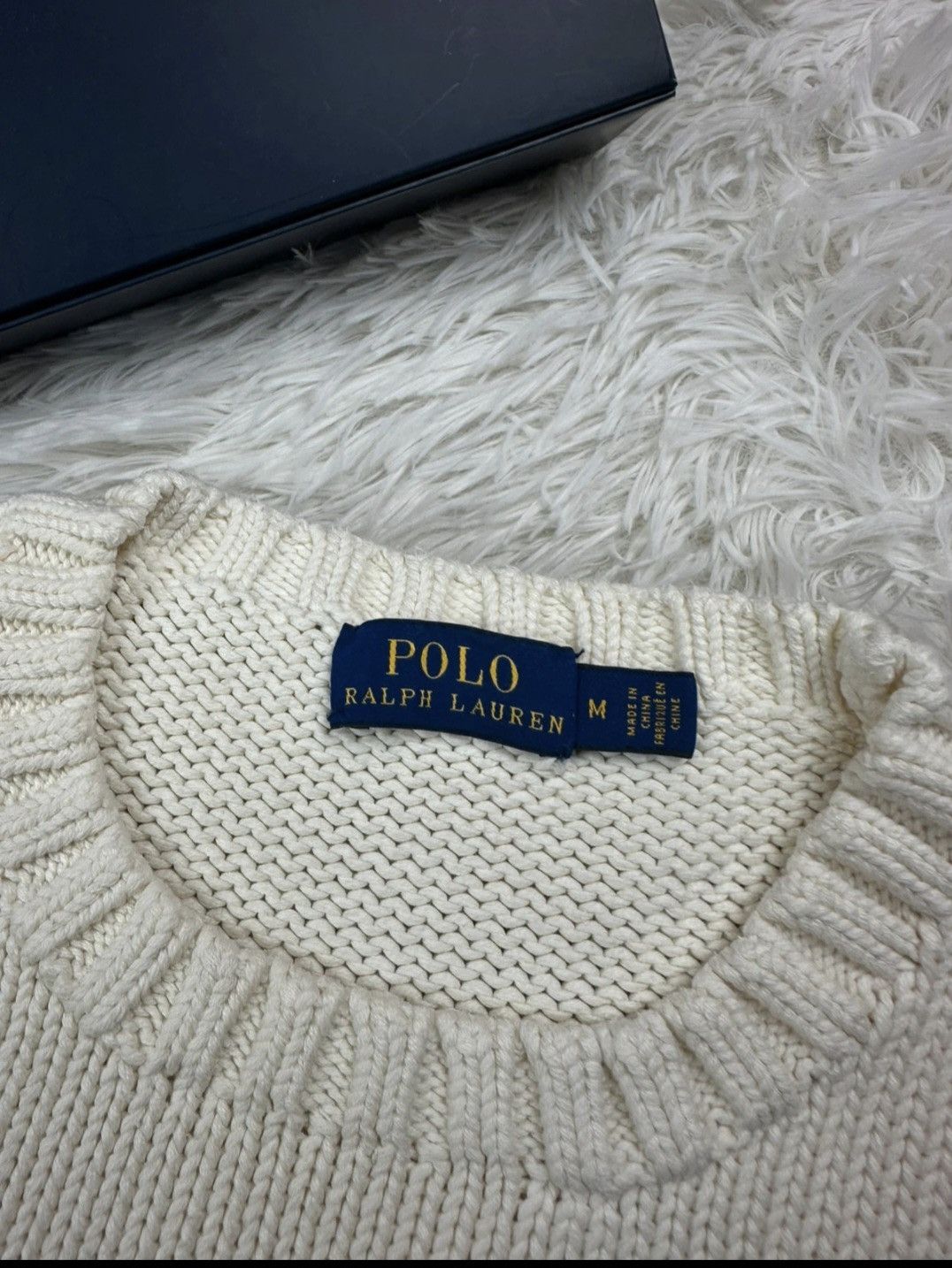 Ralph Lauren Flag Cotton Crewneck Sweater Size M / US 6-8 / IT 42-44 - 3 Thumbnail
